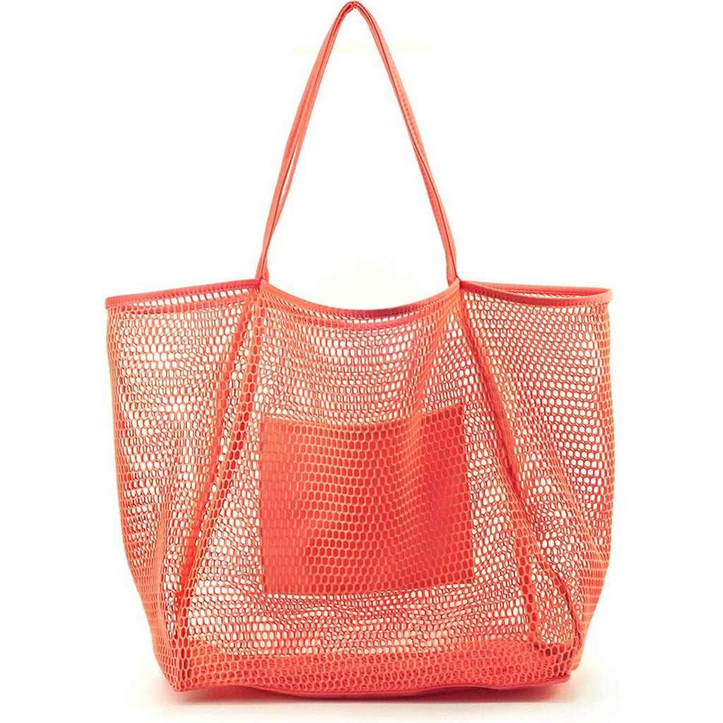 HOXIS Mesh Beach Tote Women's Shoulder Bag