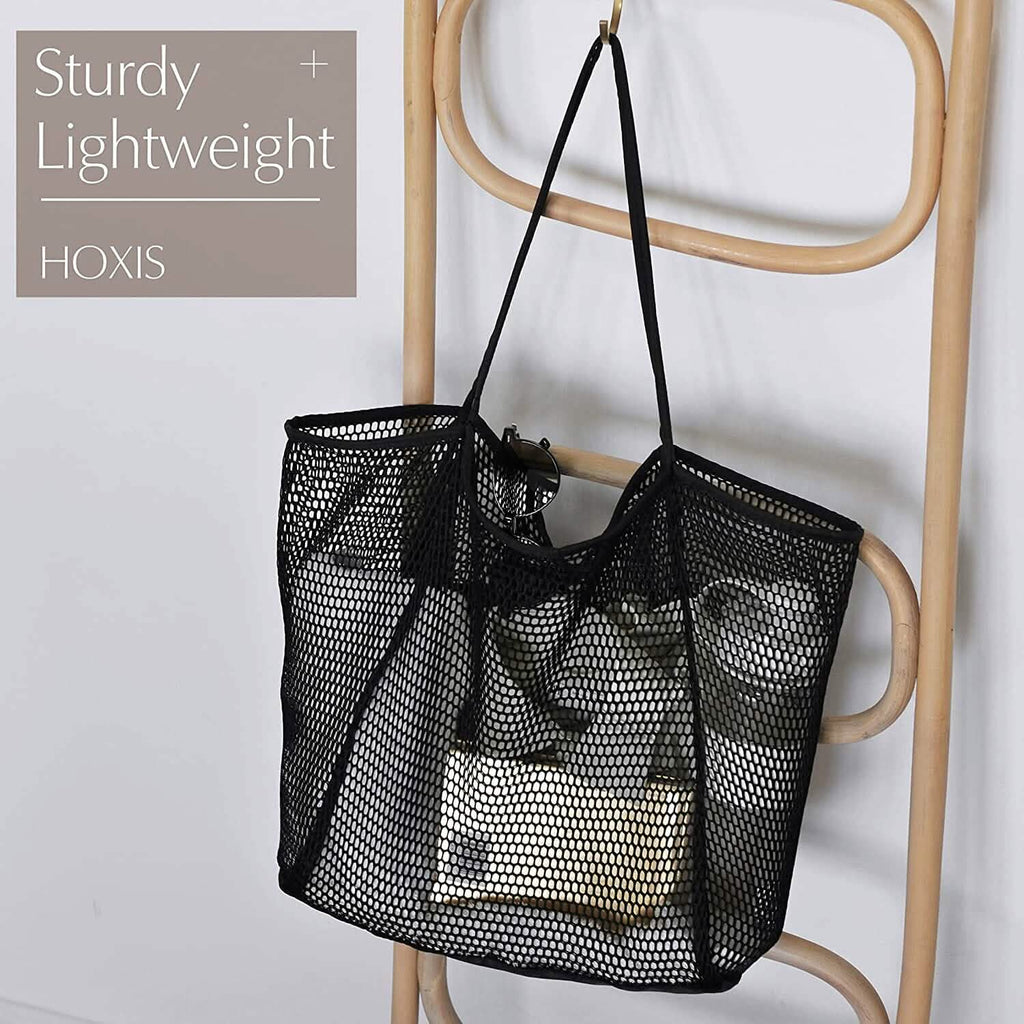 HOXIS Mesh Beach Tote Women's Shoulder Bag