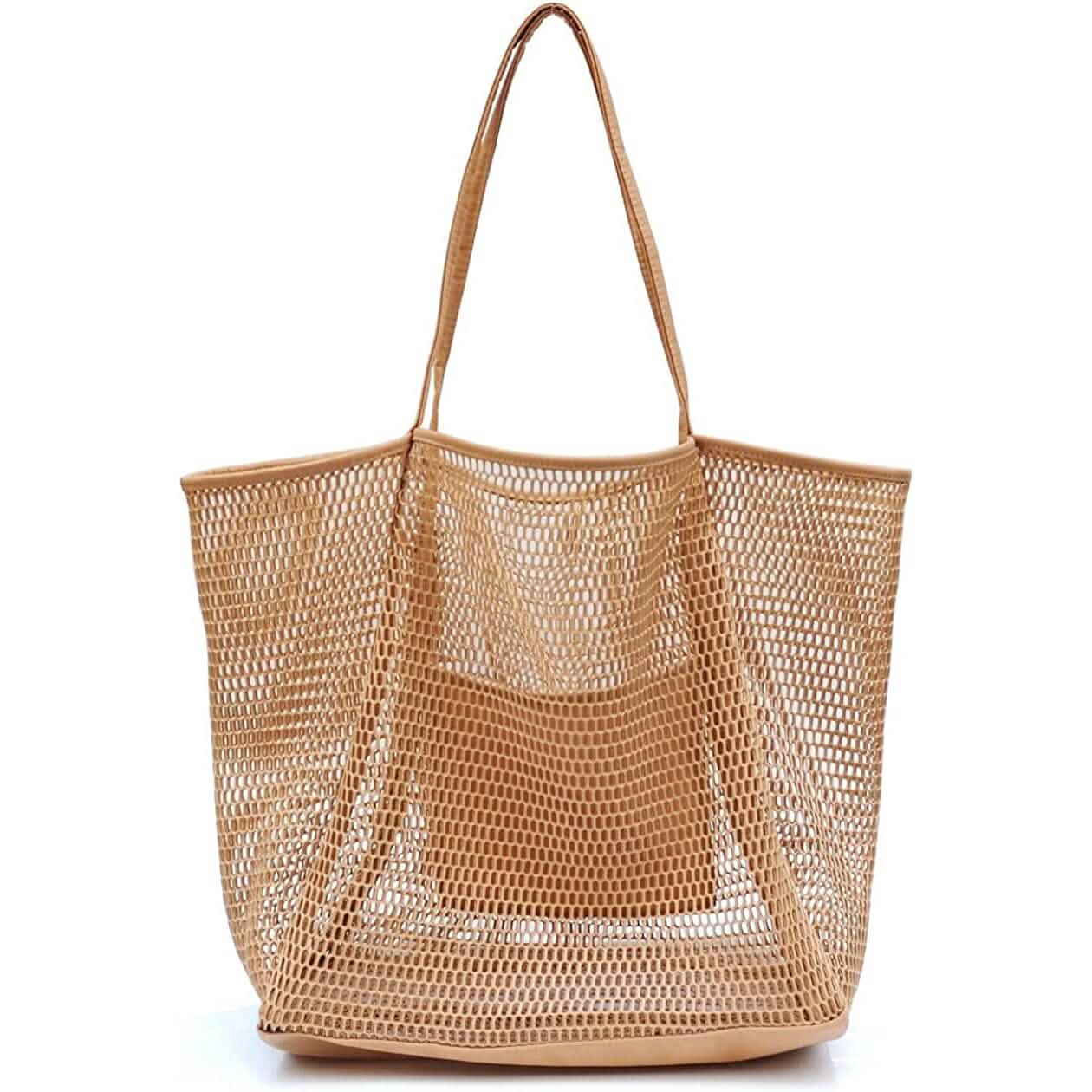 HOXIS Mesh Beach Tote Women's Shoulder Bag