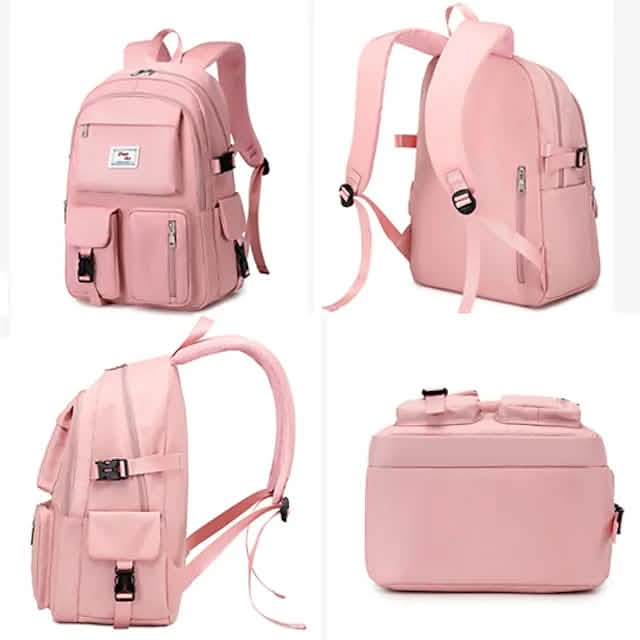 Women's Oxford Fabric Adjustable Large Capacity Backpack